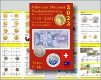 Schweizer Münzen- und Banknotenkatalog 2022