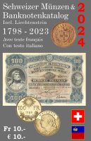 Schweizer Münzen- und Banknotenkatalog 2024
