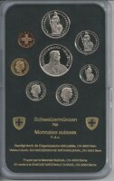 Schweizer Münzsatz 1989 stgl