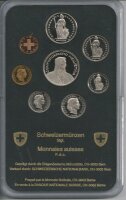 Schweizer Münzsatz 1990 stgl