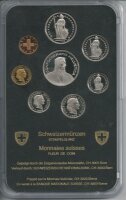 Schweizer Münzsatz 1996 stgl