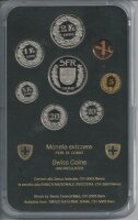 Schweizer Münzsatz 1996 stgl