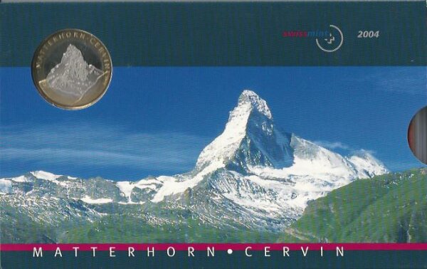 Schweizer Münzsatz 2004 stgl
