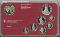 Schweizer Münzsatz 2012 stgl Ringkuhkämpfe