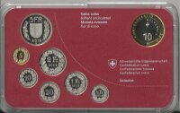 Schweizer Münzsatz 2012 stgl Ringkuhkämpfe